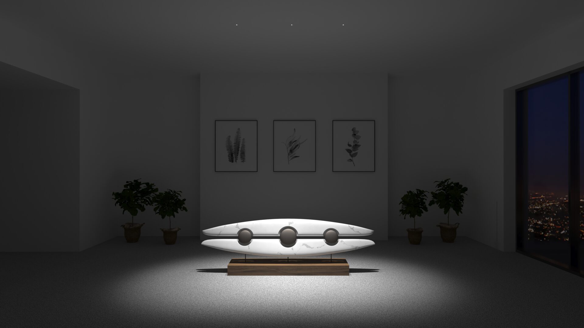 Perdu Quality of Light Sculpture 3